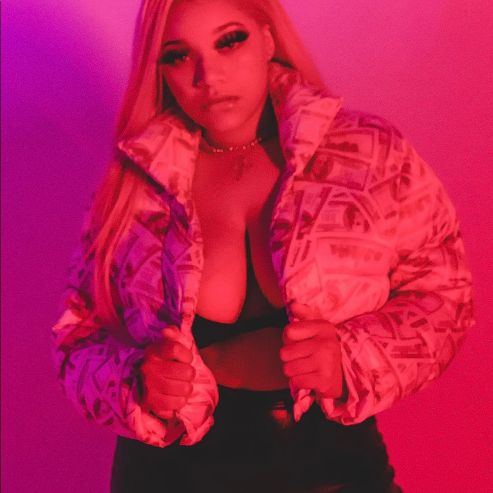 Dollar print money jacket